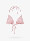 Versace Bikini Top In Pink