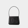 Dolce & Gabbana Dg Logo Shoulder Bag - Dolce&gabbana - Leather - Black In Black