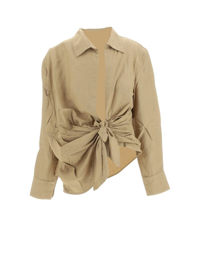 Jacquemus Shirts In Beige