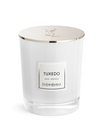 Ysl Le Waistcoatiaire Des Parfums Tuxedo Candle 165g In White