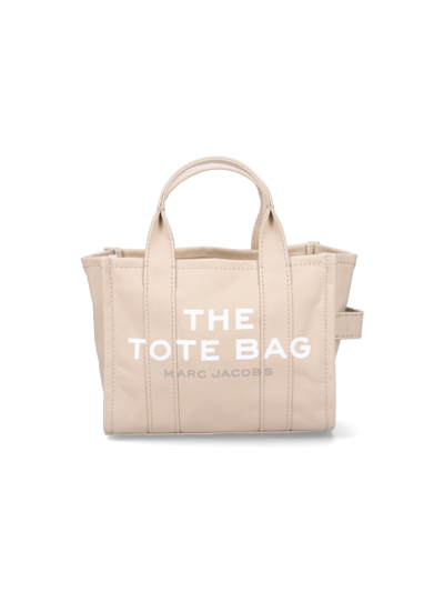 Marc Jacobs 'the Mini Tote' Bag In Beige