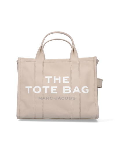Marc Jacobs 'the Medium Tote' Bag In Beige