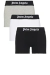 Palm Angels Men's Set Of Three Boxers | Size Small | Pmuh004c99fab001 Color 8484 In Multi