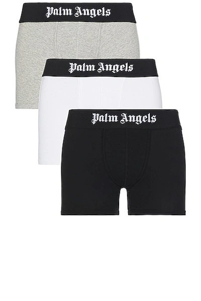 Palm Angels Bwg Boxers Tri Pack In Multi
