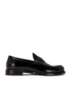 Givenchy Classic Leather Mr. G Loafers In Black