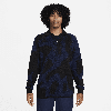 Nike Men's Culture Of Football Knit Long-sleeve Soccer Sweater In Blue