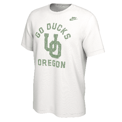 Nike Oregon  Men's College T-shirt In White