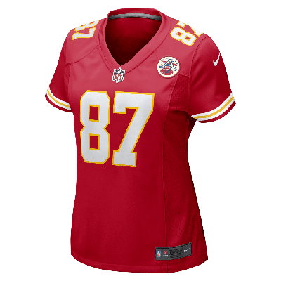 Nike Travis Kelce Kansas City Chiefs  Women's Nfl Game Football Jersey In Red