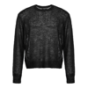 STUSSY S LOOSE KNIT SWEATER