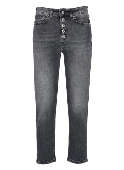 Dondup Pants  Woman Color Black In Denim Grigio