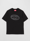 Diesel Kids' T-shirt  Kinder Farbe Schwarz In Black