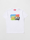 Diesel Kids' T-shirt  Kinder Farbe Weiss In White