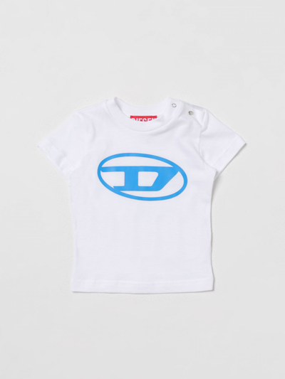 Diesel Babies' T-shirt  Kinder Farbe Weiss In White