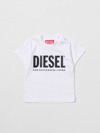 Diesel Babies' T-shirt  Kinder Farbe Weiss In White