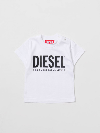 Diesel Babies' T恤  儿童 颜色 白色 In White