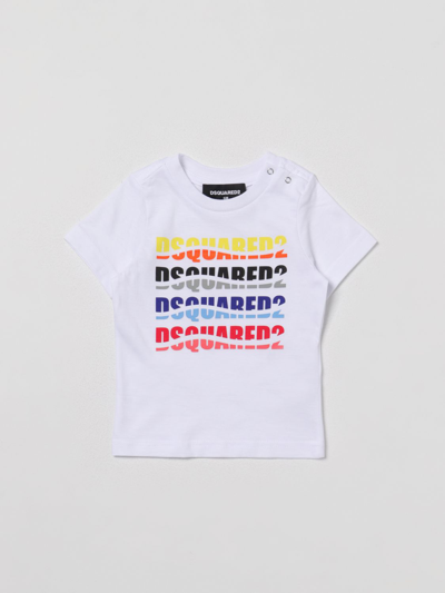 Dsquared2 Junior Babies' T-shirt  Kinder Farbe Weiss In White