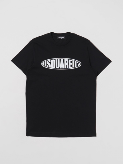 Dsquared2 Junior Kids' T-shirt  Kinder Farbe Schwarz In Black