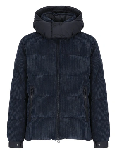 Save The Duck Hugo Quilted Jacket In Blue