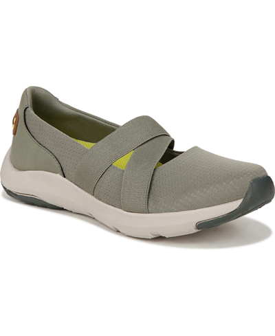 Ryka Women's Endless Sport Mary Janes In Vetiver Green Fabric