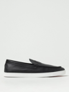Christian Louboutin Men's Varsiboat Loafers In Black