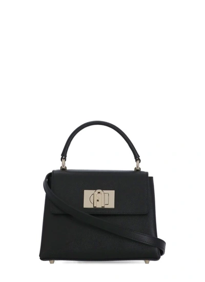 Furla 1927 Handbag In Black In Negro