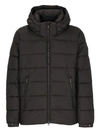 Save The Duck Boris Padded Down Jacket With Hood In Black