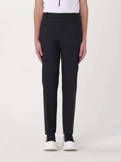 Alexander Mcqueen Hose  Herren Farbe Schwarz In Black