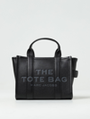 Marc Jacobs The Small Tote Bag In Grained Leather In Black
