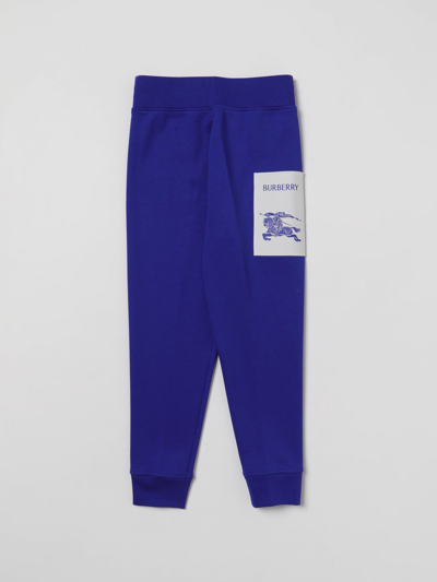 Burberry Hose  Kids Kinder Farbe Royal Blue
