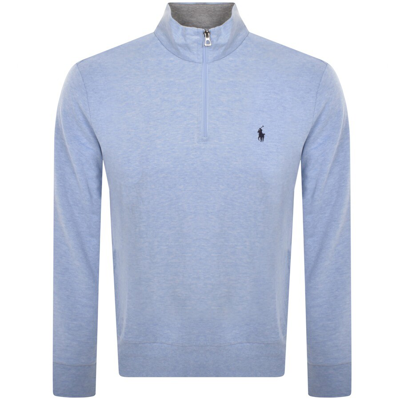 Ralph Lauren Half Zip Sweatshirt Blue