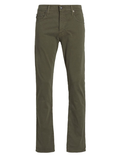 Ag Men's Tellis Stretch Slim-straight Jeans In Forest Moss