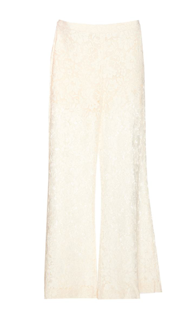 Zimmermann Trousers In White