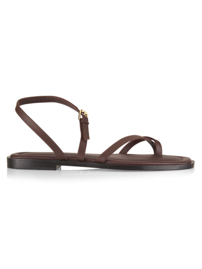 A.emery Women's Lucia Leather Sandals In Walnut