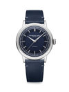 RAYMOND WEIL WOMEN'S MILLESIME STAINLESS STEEL & LEATHER-STRAP WATCH/39.5MM