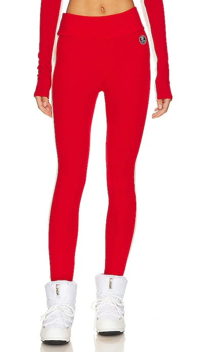 We Norwegians Voss Leggings In Red