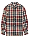 KAPPA X dressing gown GIOVANI TERRACOTTE FLANNEL SHIRT