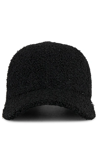 Hat Attack Sherpa Cap In Black