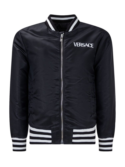 Versace Kids Graphic In Black