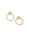 Nectar Nectar New York Mini Bold Link Hoop Earrings In Gold