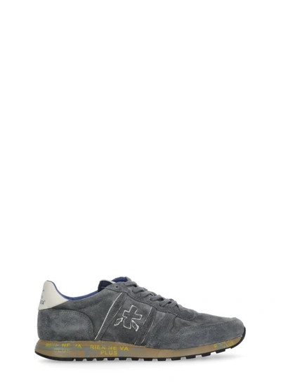 Premiata Eric Suede Sneakers In Grey