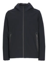 Rrd Black Surflex Benzina Jacket With High Collar In Black