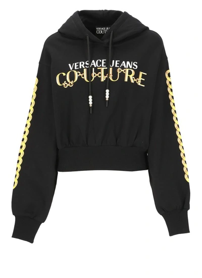 Versace Jeans Couture Fleece In Black