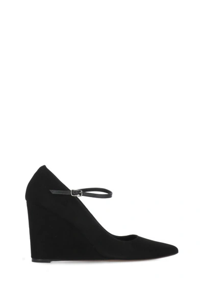 The Seller Leather Heel Shoes In Black