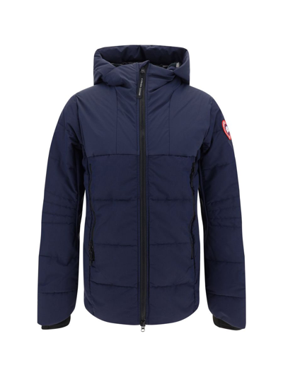 Canada Goose Navy Blue Hybridge Down Jacket