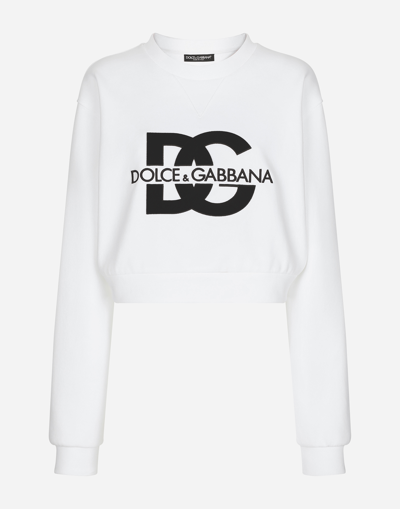 Dolce & Gabbana Felpa Girocollo In ホワイト
