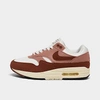 Nike Women's Air Max 1 Casual Shoes In Sail/cedar/red Stardust/coconut Milk