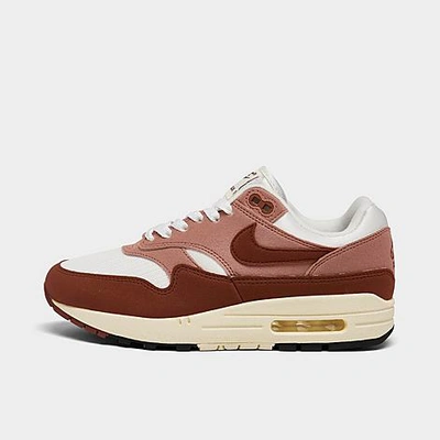 Nike Women's Air Max 1 Casual Shoes In Sail/cedar/red Stardust/coconut Milk