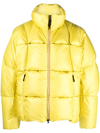 GOLDWIN YELLOW THREE-DIMENSIONAL DOWN JACKET