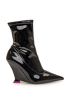 3juin Woman Ankle Boots Black Size 8 Synthetisches Material In Black