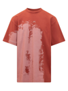 A-cold-wall* A Cold Wall Brushstroke T-shirt In Red